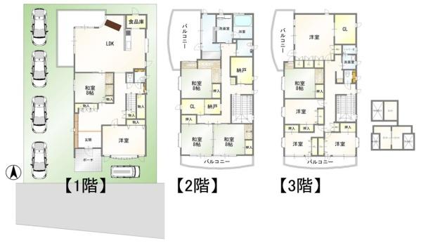 小山市城山町３丁目の中古一戸建て