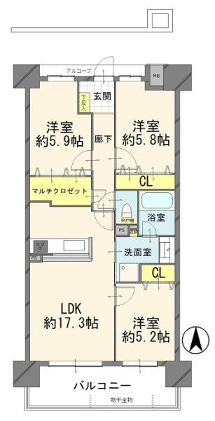 アルファスマート西和田