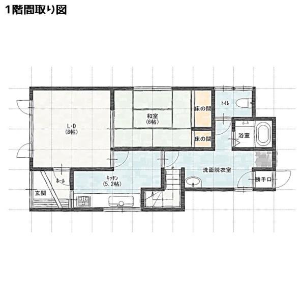 【厚岸町松葉　4LDK中古住宅】