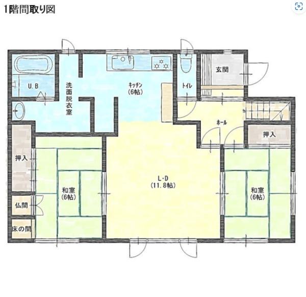 釧路市芦野3丁目　中古住宅
