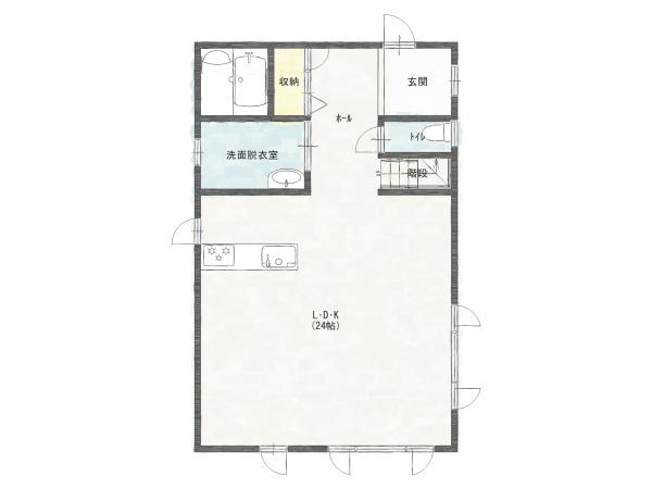 釧路市文苑4丁目　中古住宅