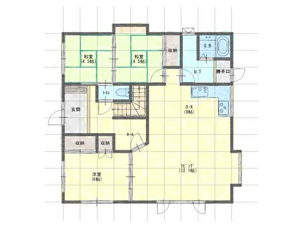 釧路市鳥取北6丁目　中古住宅