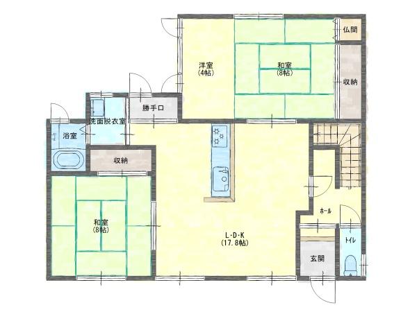 釧路市桜ケ岡7　中古住宅