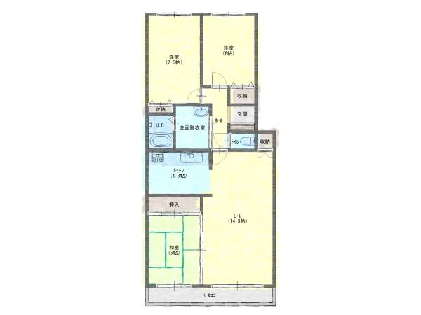 釧路市双葉町　リーセント双葉中古マンション