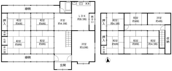大津市桐生２丁目の中古一戸建て