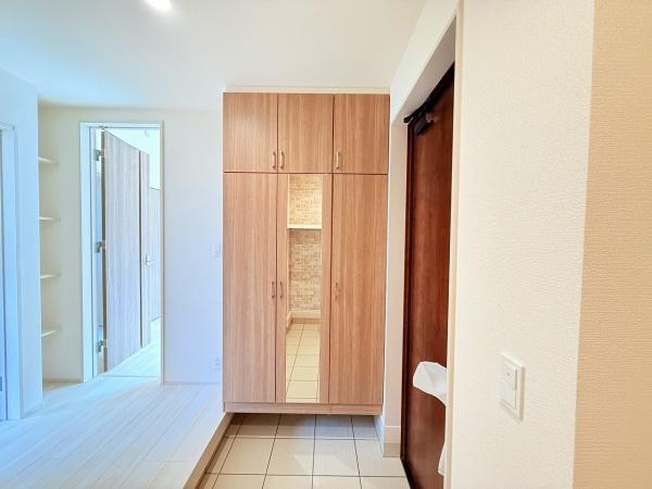 野洲市永原 新築平屋住宅 1号地(玄関)
