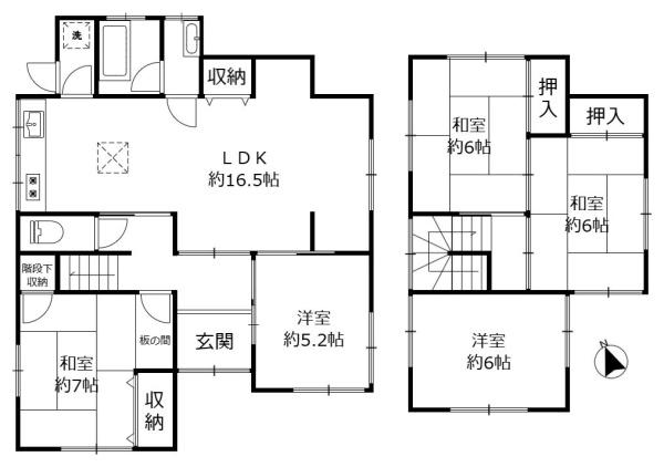 野洲市高木の中古一戸建て