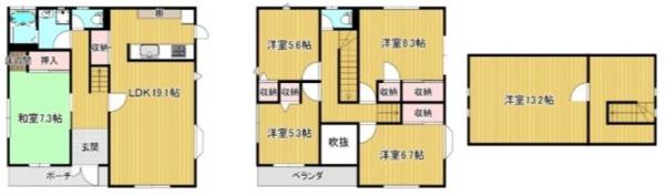 野洲市西河原の中古一戸建て