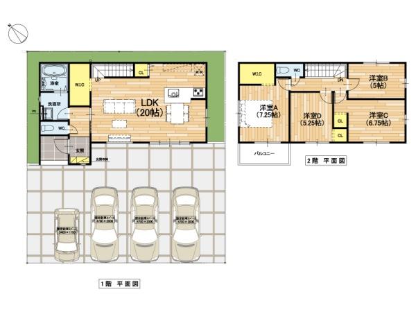 野洲市大畑　2期1号地
