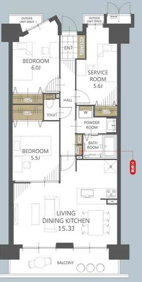 ヴィルヌーブ野洲　中古マンション
