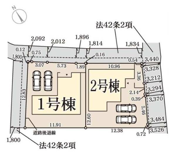 守山市下之郷1丁目　インナーガレージ付き新築物件