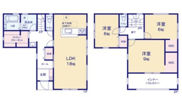 野洲市冨波甲3期　2号棟
