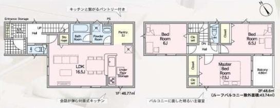 守山市下之郷第2　1号棟　新築住宅