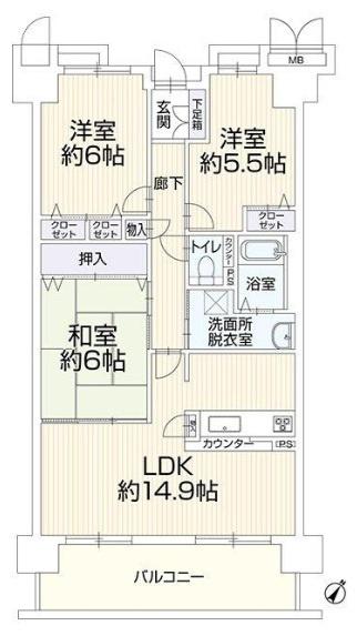 ヴィルヌーブ野洲　中古マンション