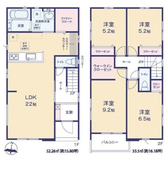 中央区道場南1期　新築戸建エルデ1号棟