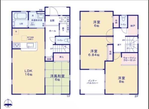 リーブルガーデン中央区塩田町　新築戸建　3号棟