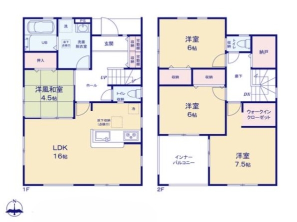 リーブルガーデン中央区塩田町　新築戸建　1号棟