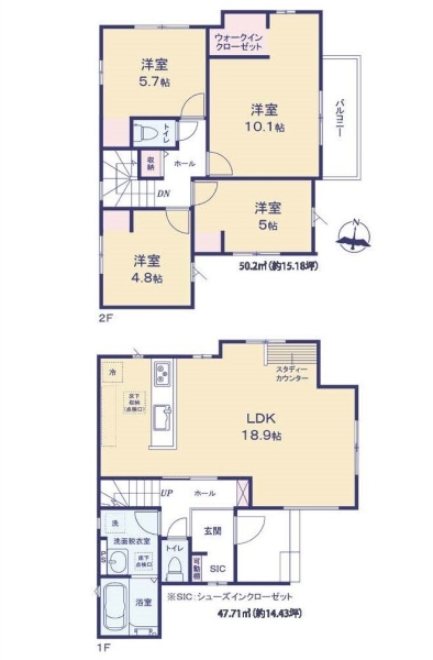 中央区道場南1期　新築戸建エルデ2号棟