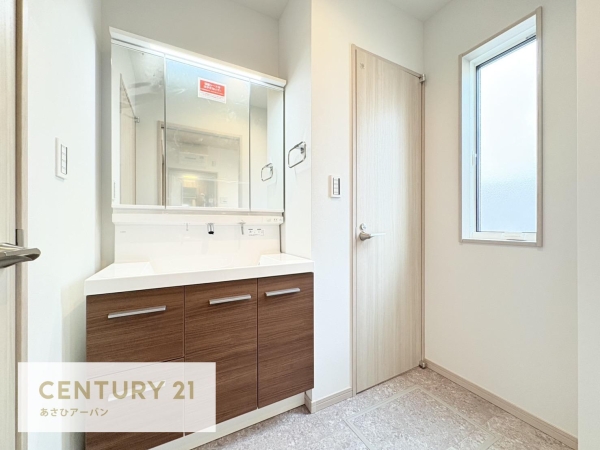 千葉市中央区矢作町 新築分譲住宅 QUAD 4号棟(洗面台・洗面所)