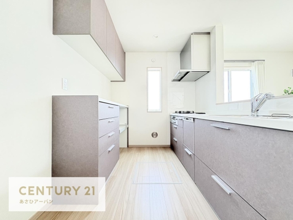 千葉市中央区矢作町 新築分譲住宅 QUAD 4号棟(キッチン)