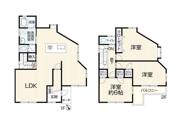 公園前のリフォーム戸建住宅