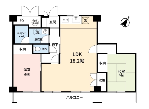 サニーハイツ登戸　403号室