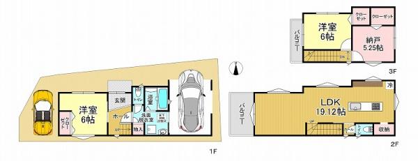 大阪市住吉区住吉２丁目の中古一戸建