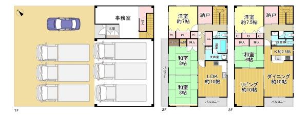 大阪市大正区北恩加島１丁目　中古戸建