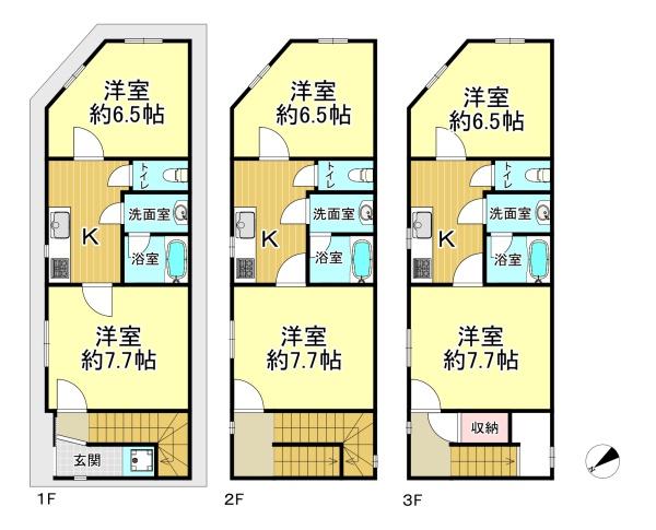 大阪市港区弁天５丁目の中古一戸建て