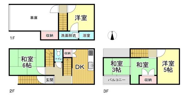 大阪市住之江区粉浜３丁目　中古戸建