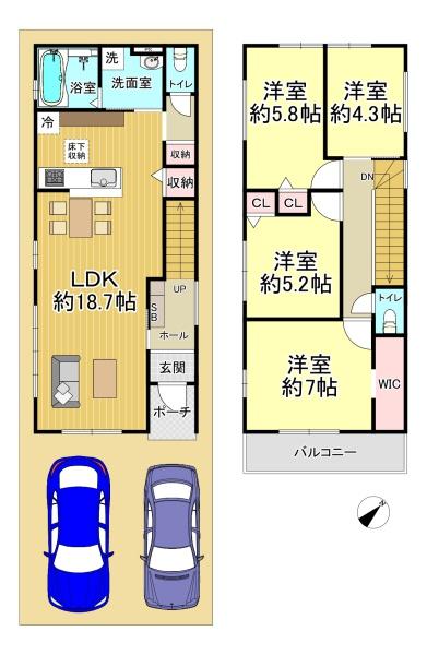 大阪市住吉区庭井１期４号棟
