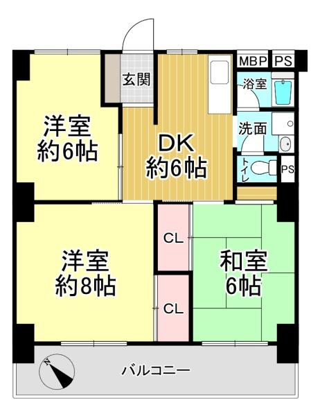 南朝潮コーポ１号棟