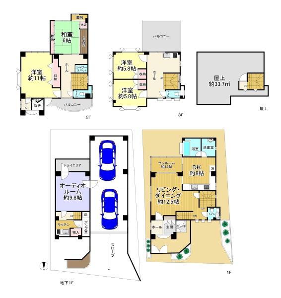 大阪市住吉区山之内元町　中古戸建