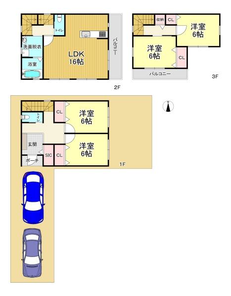 住之江区西住之江二丁目　新築戸建