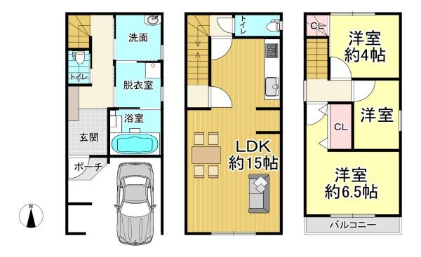 大阪市西成区千本北２丁目　新築戸建