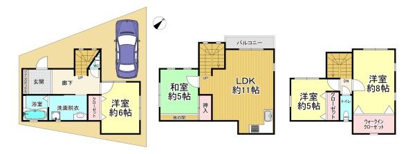 大阪市住吉区住吉１丁目　中古戸建