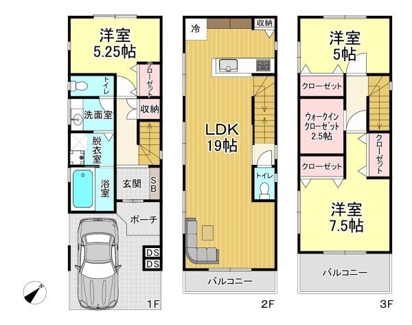 堺市堺区新在家町東４丁　新築戸建