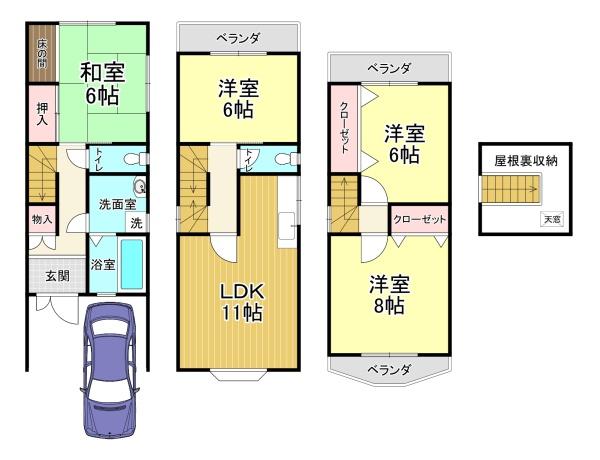 住之江区新北島一丁目中古戸建