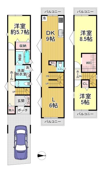 堺市堺区中田出井町２丁　新築戸建