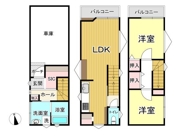 大阪市住之江区浜口東２丁目　中古戸建