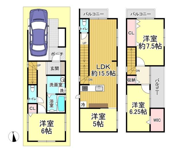 大正区南恩加島６丁目　新築戸建
