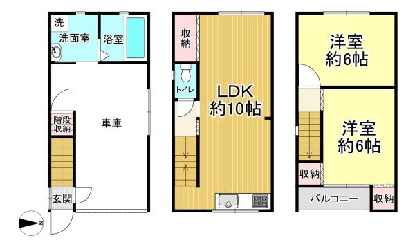 大阪市大正区南恩加島１丁目　中古戸建