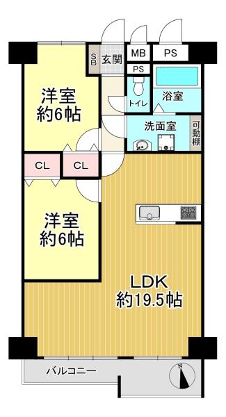 新北島コーポ２号棟