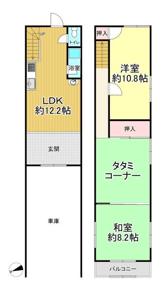大阪市大正区鶴町１丁目　中古戸建