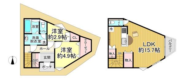 大阪市住之江区安立４丁目　新築戸建