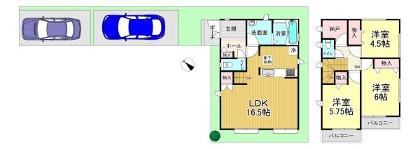 堺区京町通　全４棟　Ｄ号地