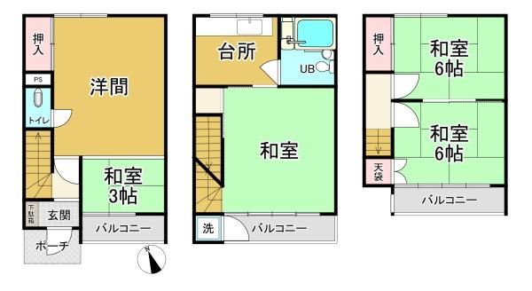 堺市堺区住吉橋町１丁　中古戸建