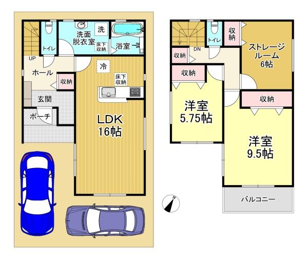 住吉区庭井１丁目　1号棟