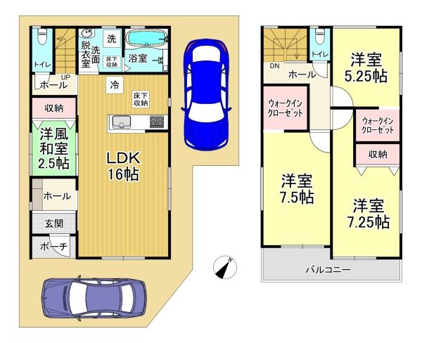 住吉区庭井１丁目　３号棟