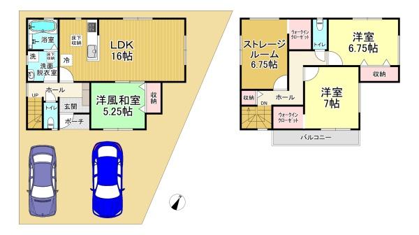 住吉区庭井１丁目　５号棟